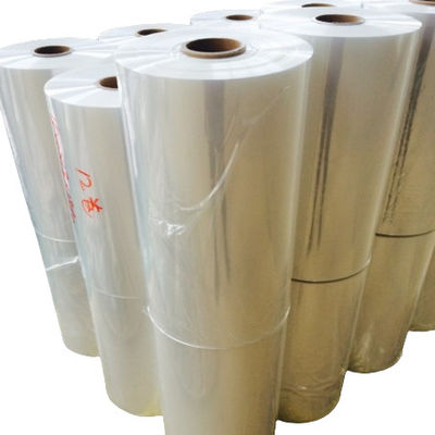 kualitas  Clear PE Shrink Wrap Film Printable Polyethylene Centerfold Shrink Wrap Film pabrik