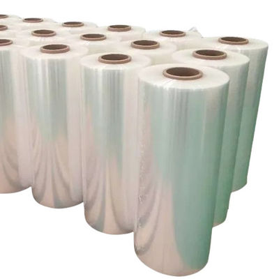 Film pengemasan palet ukuran besar transparan PE Shrink Film Roll 50μM