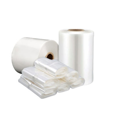 30 Mikron PE Polyethylene Shrink Wrap Film Cover Roll Untuk Makanan dan Minuman