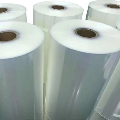 30 Mikron PE Polyethylene Shrink Wrap Film Cover Roll Untuk Makanan dan Minuman