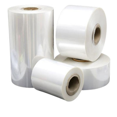 2.5 Mil Clear PE Shrink Wrap Film Roll Untuk Mesin Pengemasan Otomatis