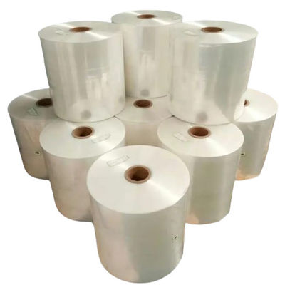 Clear PE Shrink Wrap Film Printable Polyethylene Centerfold Shrink Wrap Film