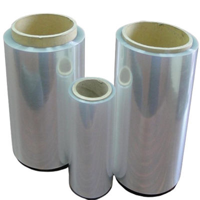 Single Wound Clear POF Shrink Wrap Film 25 Mikron Polyolefin POF Shrink Film