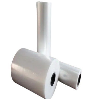 Single Wound Clear POF Shrink Wrap Film 25 Mikron Polyolefin POF Shrink Film