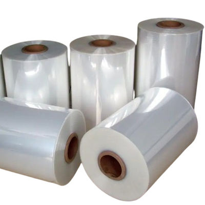 Eco Friendly Polyolefin Shrink Wrap Film Roll 15 - 30 Mikron High Tear Resistance