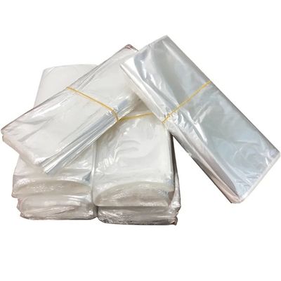 Polyolefin yang jelas POF Heat Shrink Wrap Bags 100 Gauge Ukuran yang disesuaikan