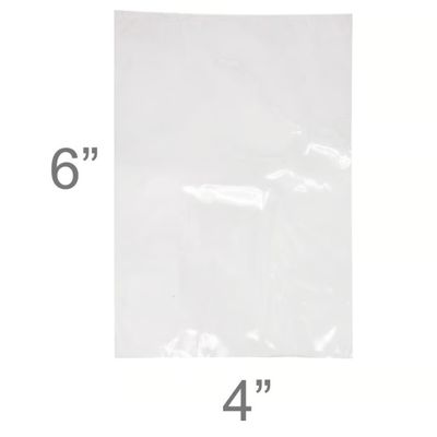 4 x 6 Inch POF Shrink Wrap Film transparan Polyolefin Shrink Wrap Bags