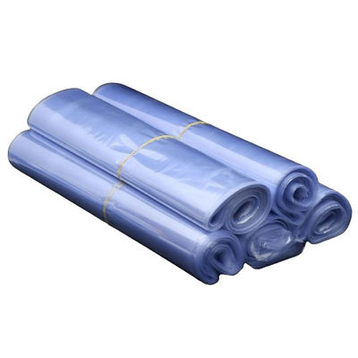 OEM bening PVC Panas Kurangi Wrap Tas 25 Mikron Ukuran Disesuaikan