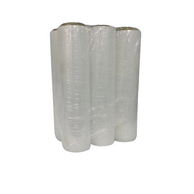 Mesin Kelas LDPE Clear Stretch Wrap Film Roll 15 - 35 Mikron Ketebalan