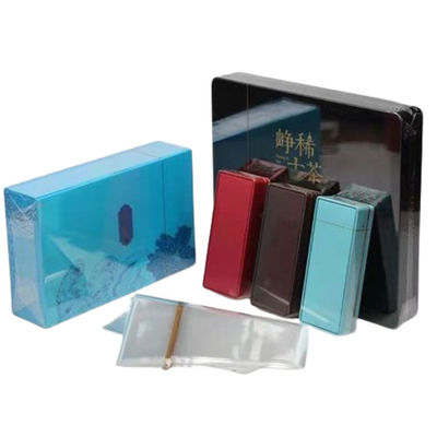 Heat Seal Shrink Clear BOPP Film Cigarette Pack Transparansi tinggi