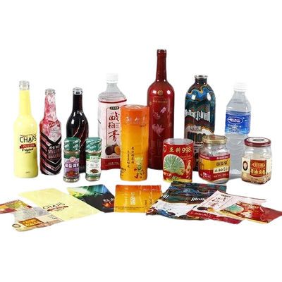 PETG OPS PVC PLA Shrink Sleeve Label Untuk Membungkus Botol Buktinya Kelembaban