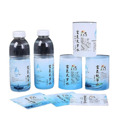 Kelembaban Proof Botol Shrink Wrap Sleeves PETG OPS PVC PLA Label Shrink
