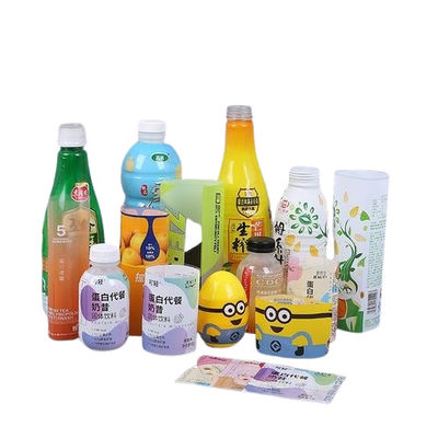Biodegradable PLA Shrink Sleeve Anti Scratch Shrink Wrap Label Botol