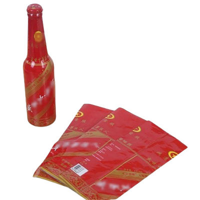 Botol Pemanasan Menggulung Label Termal PVC Menggulung Sleeve Label