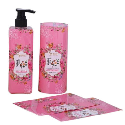 Botol Pemanasan Menggulung Label Termal PVC Menggulung Sleeve Label