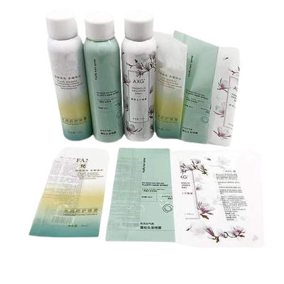 Label Sleeve Shrink Multi Color Printed 40μm PVC Sleeve Shrinking Heat