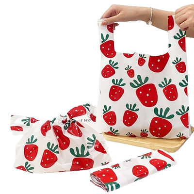 Kantong Baju Plastik Makanan Cetak 13x19x23 Untuk Makanan