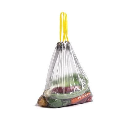 Tas Grocery PLA Biodegradable yang Dapat Digunakan Kembali Pada Gulung Tas Belanja Plastik yang Dapat Dikompos