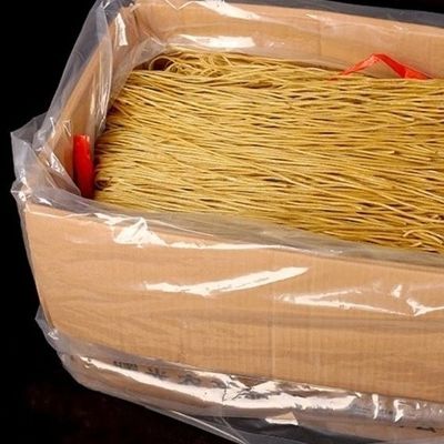 Kantong Kardus Plastik Bagian Bawah persegi Kantong Plastik Bagian Dalam Transparan
