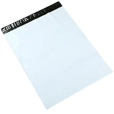 50 Mikron LDPE Putih Poly Mailer Amplop Kantong Pengiriman Untuk E Bisnis