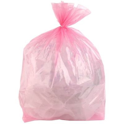 Liner tempat sampah daur ulang terpisah 0.015mm - 0.05mm Ketebalan Warna kustom