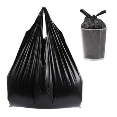 Vest Style Carrier Liner Trash Bin Rumah Plastik Trash Can Liner Custom