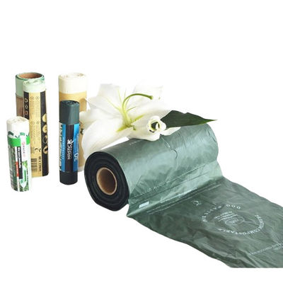 Eco-Friendly Biodegradable Dog Poop Bags On Roll PLA PBAT Bahan
