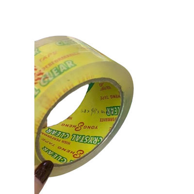 Super Clear Crystal Clear BOPP Tape Adhesive Untuk Pengemasan