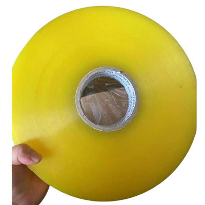 Low Noise Adhesive BOPP Packing Tape Jumbo Roll Ketebalan 0,05 mm