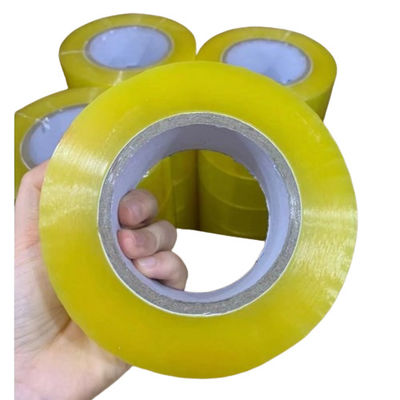 Low Noise Adhesive BOPP Packing Tape Jumbo Roll Ketebalan 0,05 mm