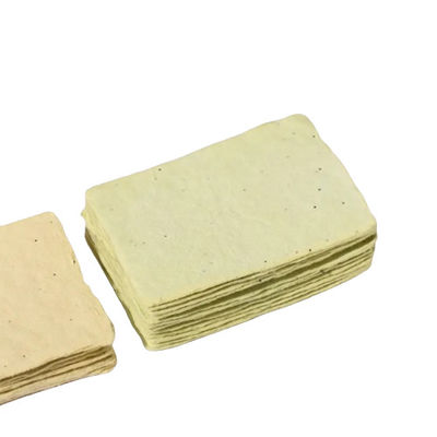 Kertas Biodegradable Benih Bunga Tertanam Kertas Daur Ulang Benih Bunga Liar