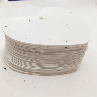 200gm Blank Embedded Seed Paper 0.3mm - 0.5mm Ketebalan 100 lembar