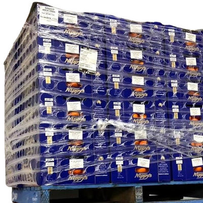 Clear LDPE Vented Stretch Film dengan Ketebalan 23 Mikron dan Pemanjangan 250%.