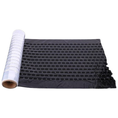 250% Elongation Clear LDPE Perforated Stretch Film Ketebalan 23 Mikron untuk Kemasan