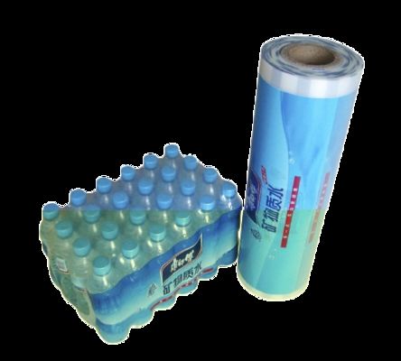 Film PE Shrink Wrap Panas Cetak Kode QR Cetak Logo Bungkus Kotak Karton