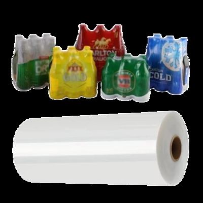 Film PE Shrink Wrap Panas Cetak Kode QR Cetak Logo Bungkus Kotak Karton