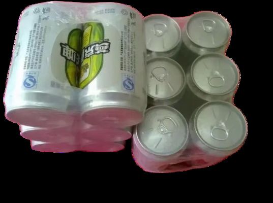 Film PE Shrink Wrap Panas Cetak Kode QR Cetak Logo Bungkus Kotak Karton