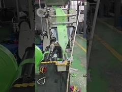 Biodegradable PLA sampah Bin Liner On Roll Printing Warna Hijau